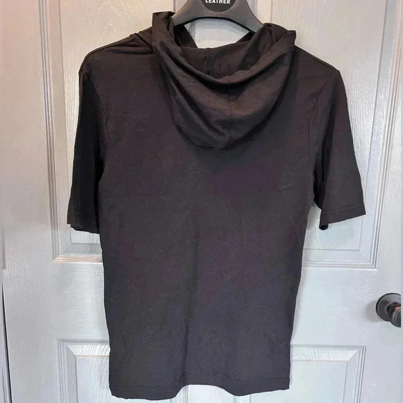 Philadelphia 76ers T-shirt Hoodie with front pocket. Adult Unisex  Small - Picture 4 of 4